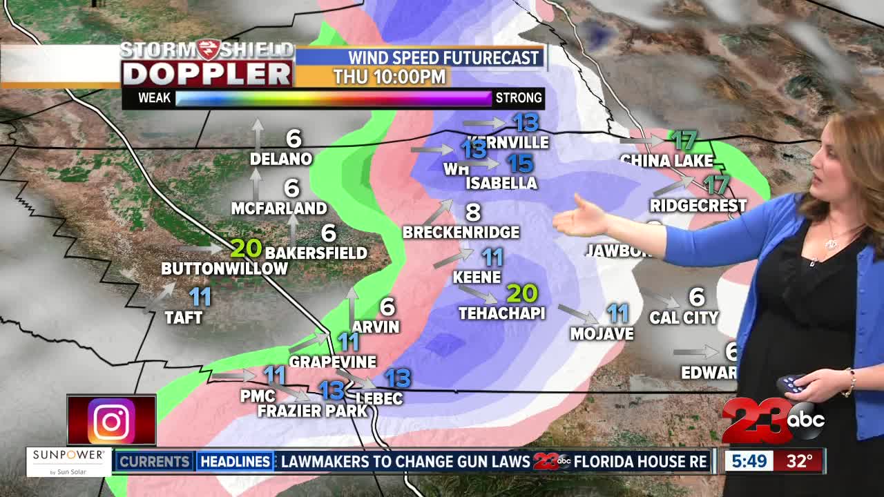increasing clouds tomorrow are a sign of a stronger storm moving onshore which brings rain chances in the afternoon which quickly turns to mountain snow increasing clouds tomorrow are a sign of a stronger storm moving onshore which brings rain chances in the afternoon which quickly turns to mountain snow