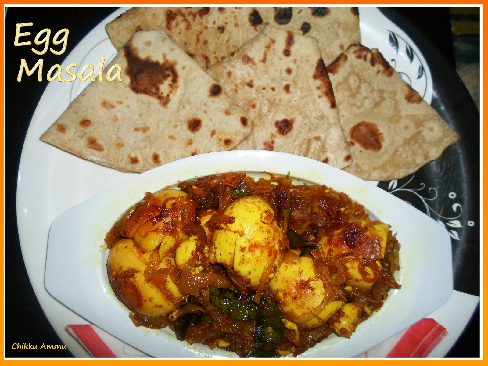 Chikkus Kitchen Egg Masala Recipe / Egg Roast Recipe