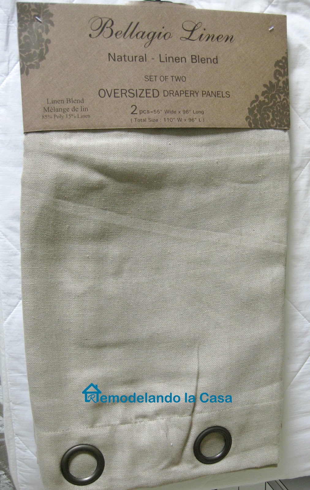 How To Blackout Line Store Bought Drapes No Sew Remodelando La
