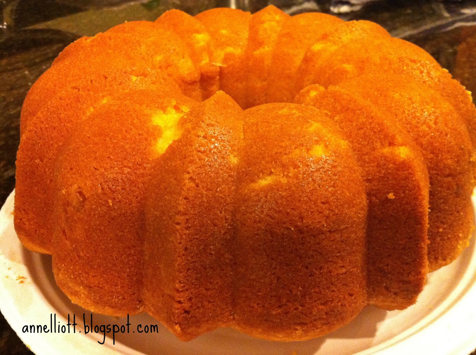 ann elliott: the BEST pound cake