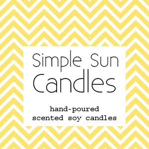 Simple Sun Candles