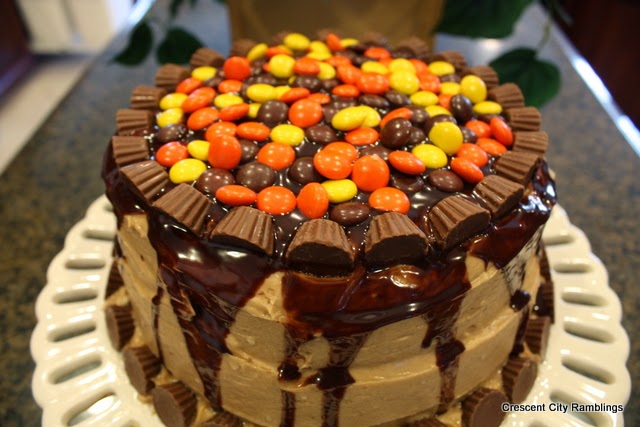 Crescent City Ramblings: Reeses Peanut Butter Cake with 
