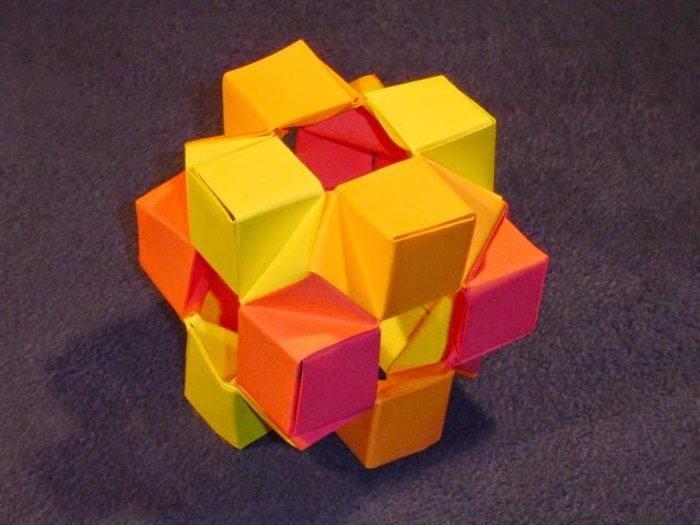 origami modular cube ~ origami instructions art and craft ideas