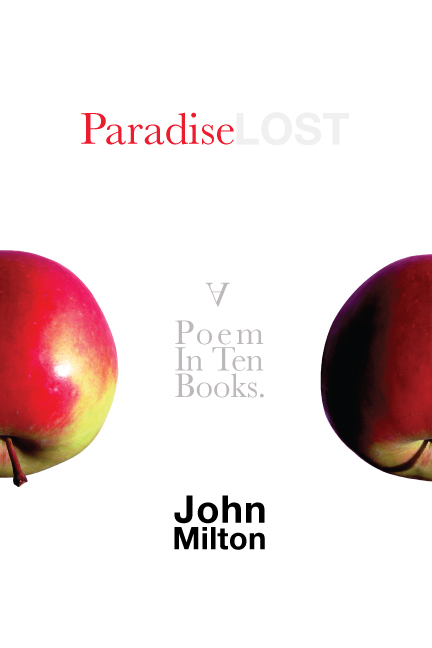 Paradise Lost by John Milton Book Cover Design
