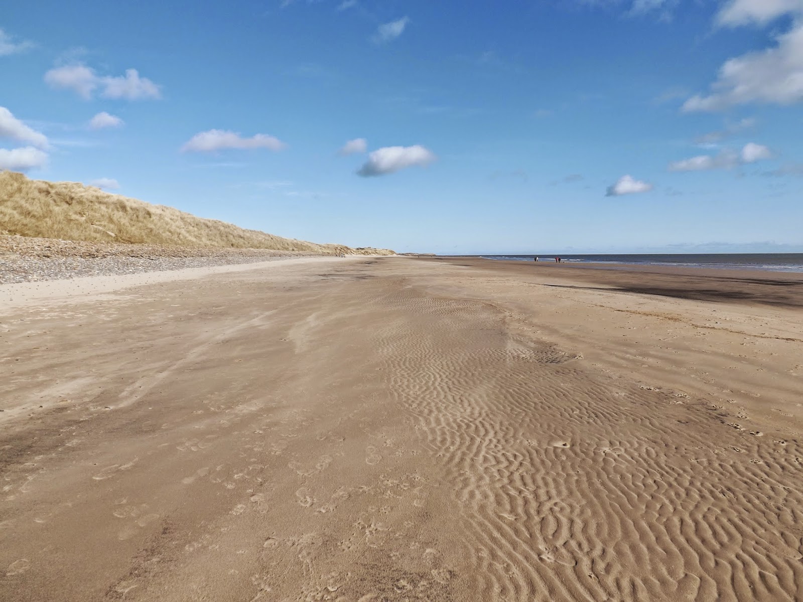 Boz North's Trail Druridge Bay to Warkworth Northumberland 3 March 2015.
