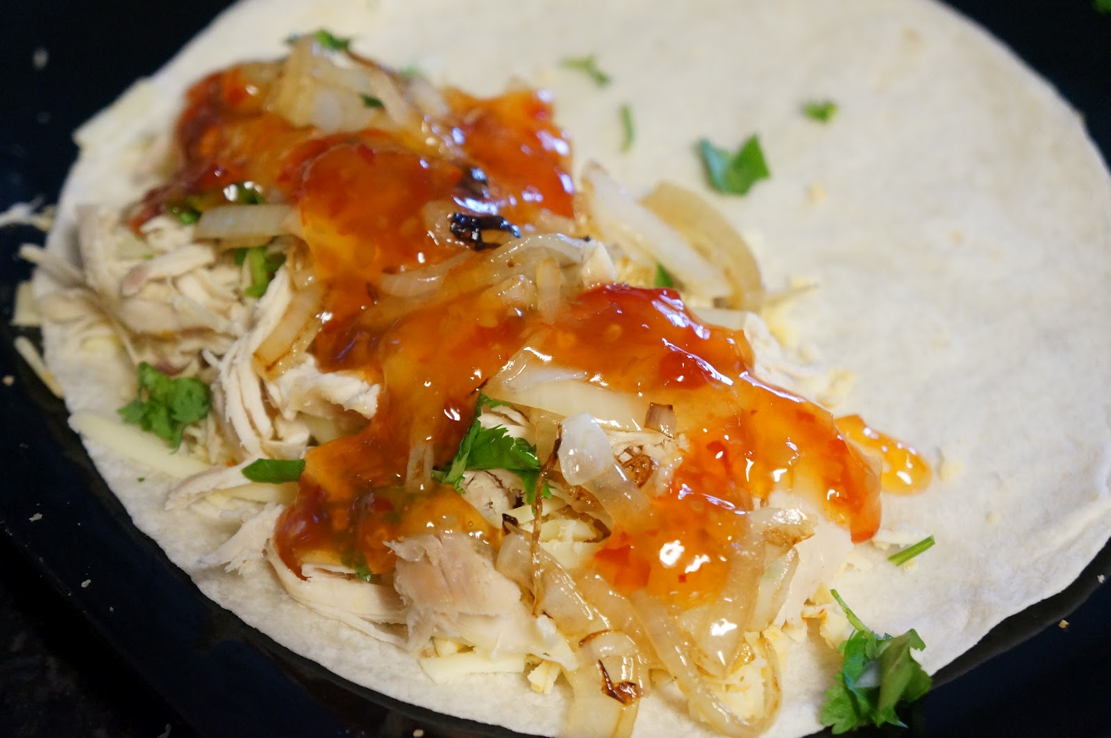 Jacki and John Ate This Sweet Chili Chicken Quesadillas