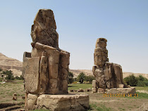 Colossi at Memnon, West Valley of West Bank, Luxor, Egypt
