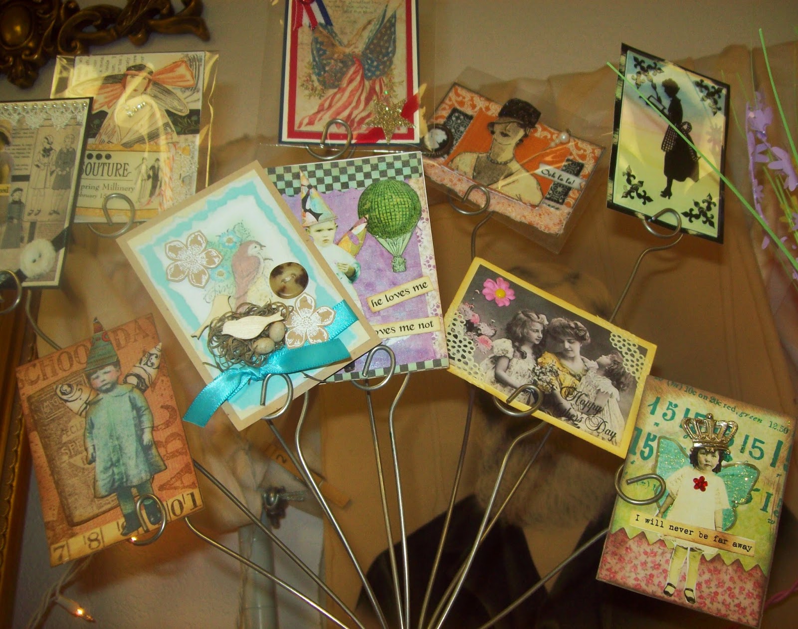 **FREE ViNTaGE DiGiTaL STaMPS** Artist Trading Card Swap