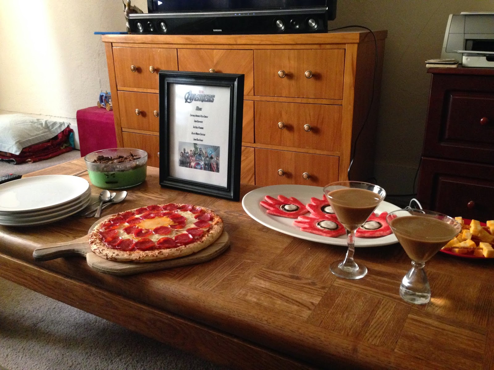 Reel Fancy Dinners: The Avengers Dinner