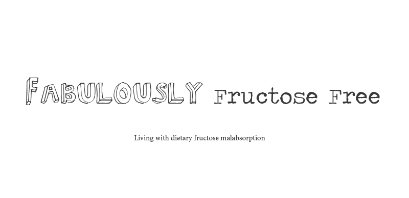 Fabulously fructose friendly