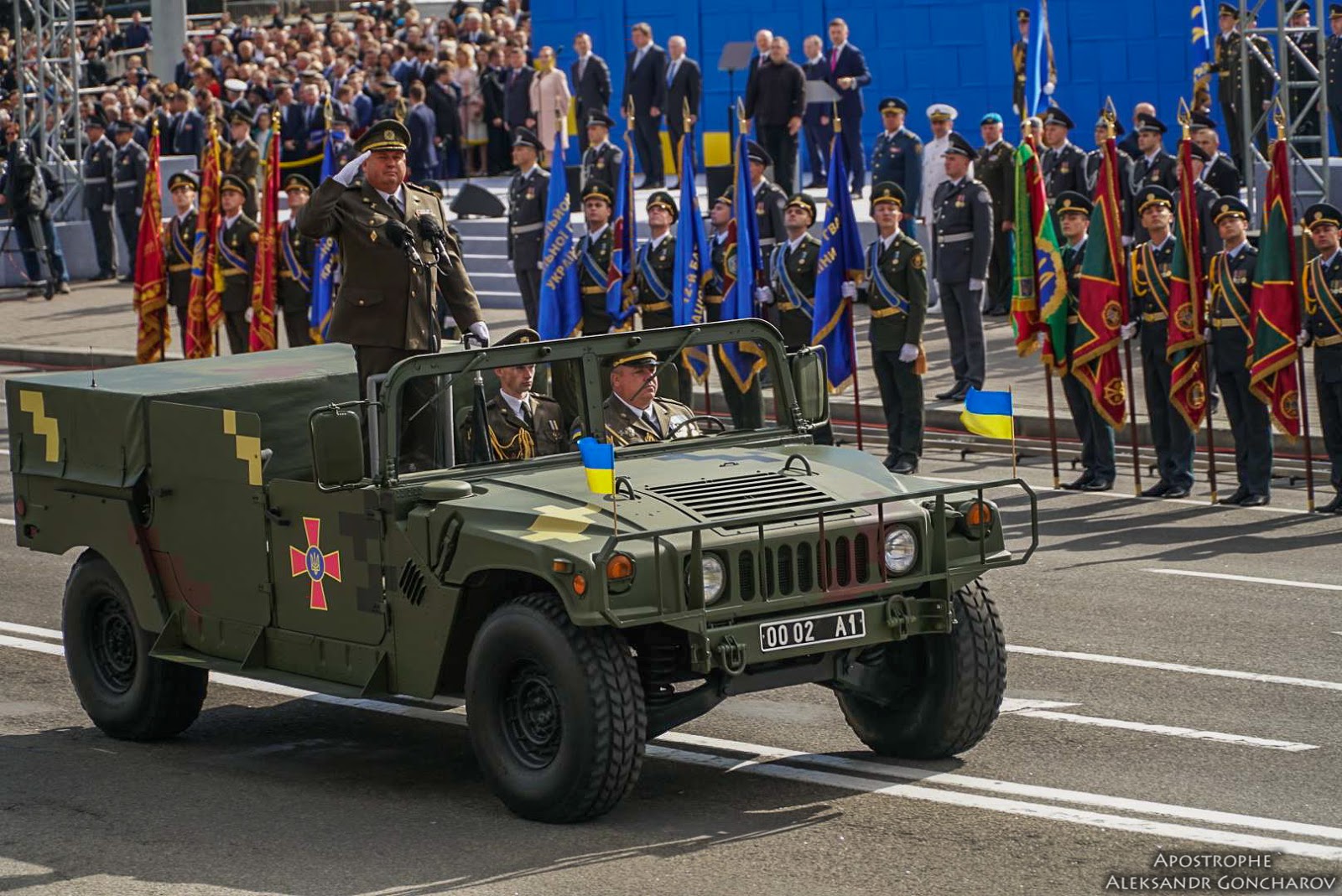 парад військ на День незалежності 2017 на Ukrainian Military Pages