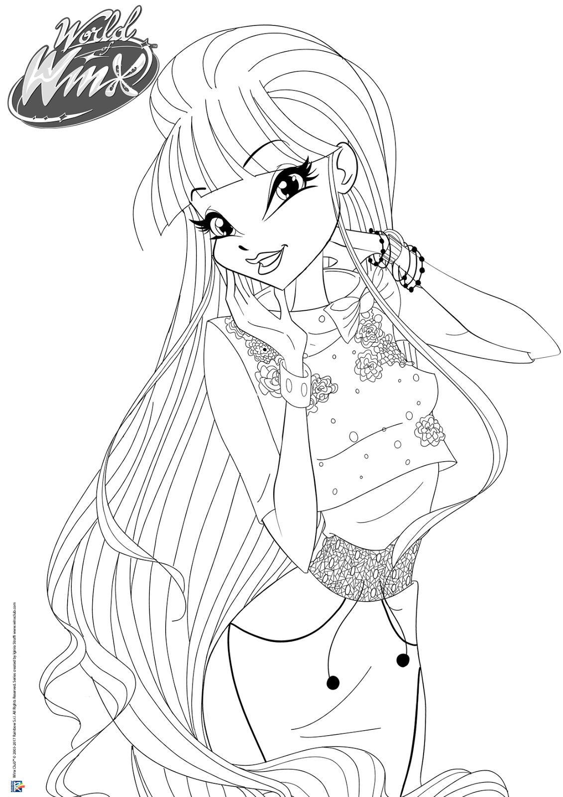 Paginas para colorear de World of Winx!! | Winx Club Loly