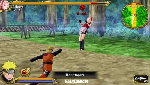 Naruto Shippuden - Legends - Akatsuki Rising ROM - PSP Download