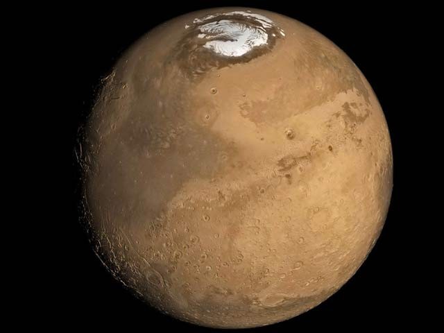 Filled With Water On Mars 'Lake' Discover