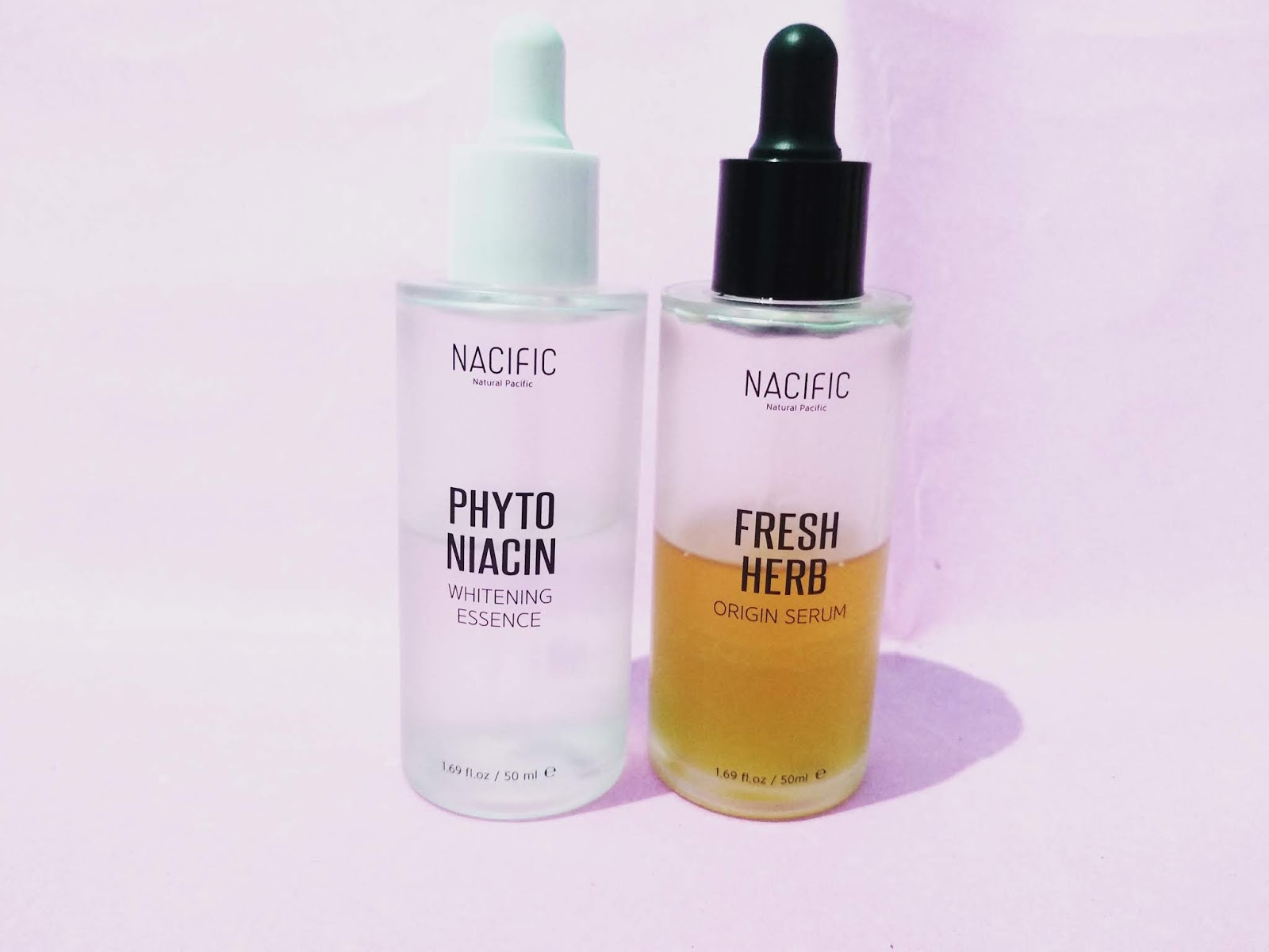 [MINI REVIEW] Nacific Fresh Herb Serum dan Nacific Phyto Niacin Whitening Essence