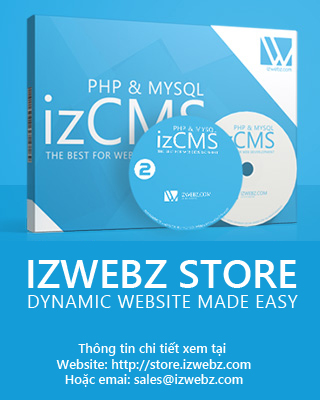 DVD dạy PHP & MySQL + izCMS rất hay của izwebz Dist 2