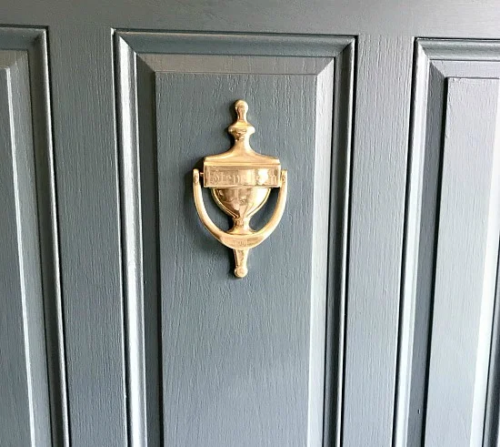 brass door knocker