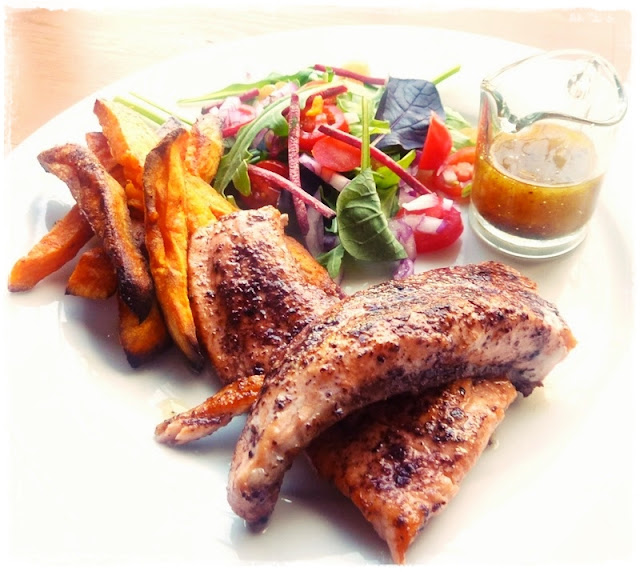 salmon with sumac