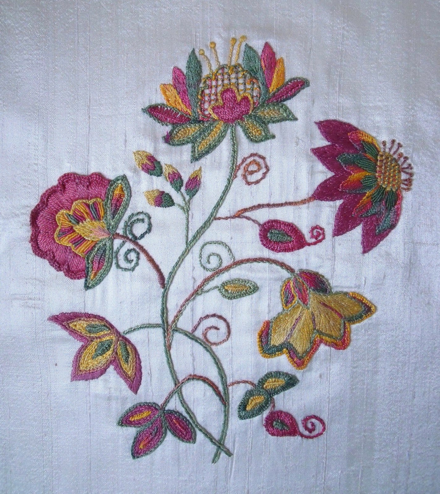 Jacobean Embroidery Designs