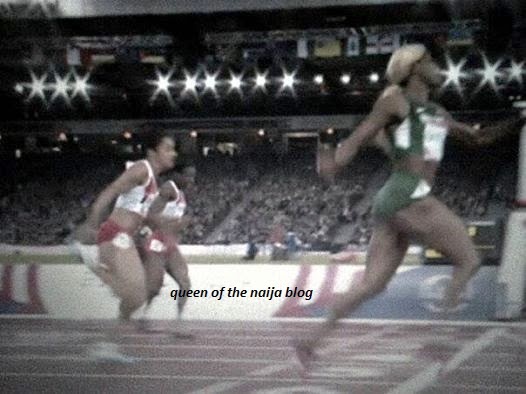 Blessing Okagbare  wins 200m Gold!