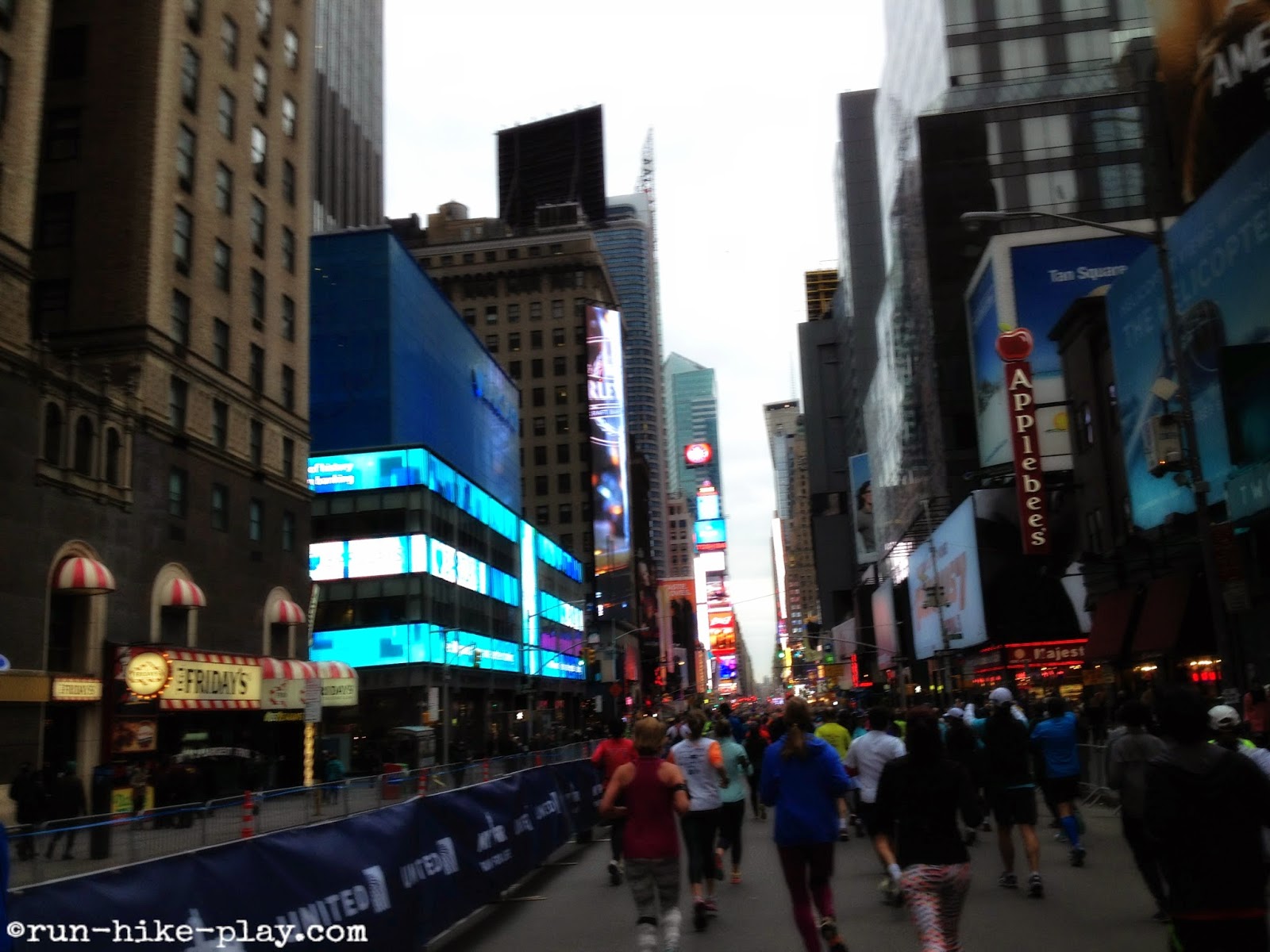NYC Half Marathon Times Square