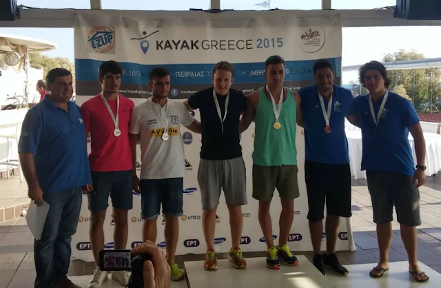 Ο Ν.Ο.Χ. πήρε την τρίτη θέση στον 3ο αγώνα Κayak Greece (ΦΩΤΟ)