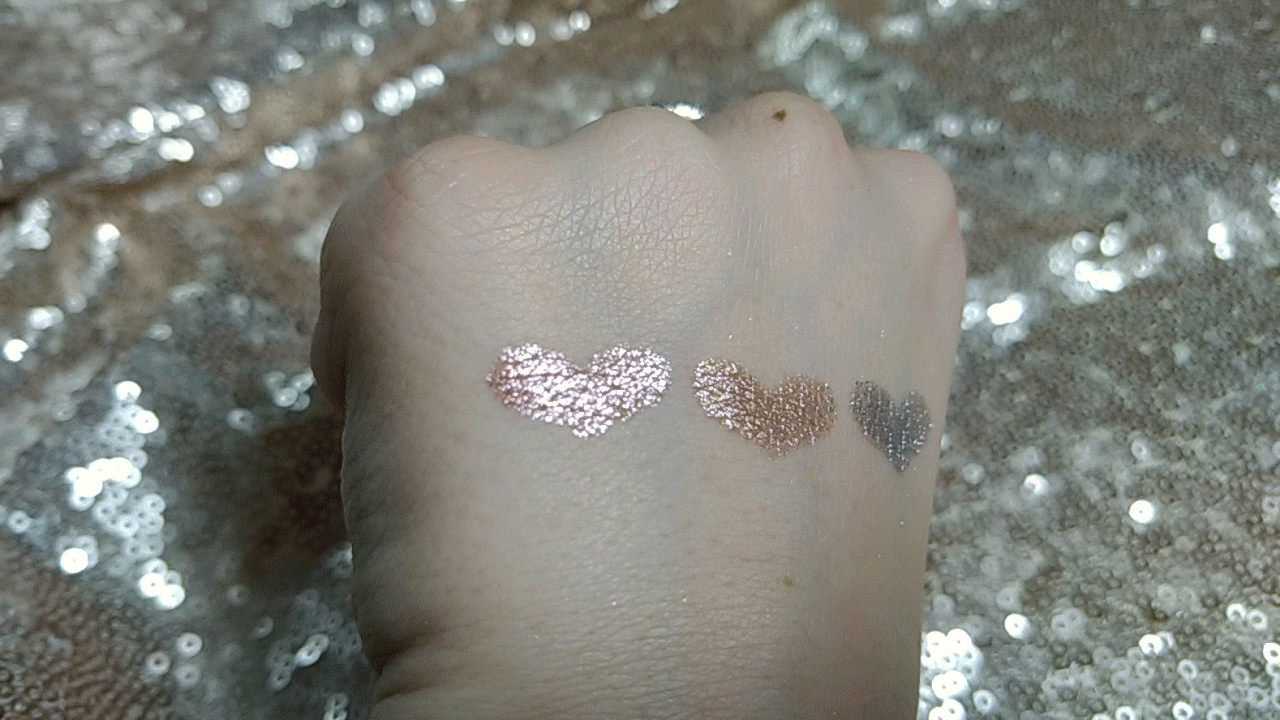 Essence Melted Chrome Eyeshadow - swatches