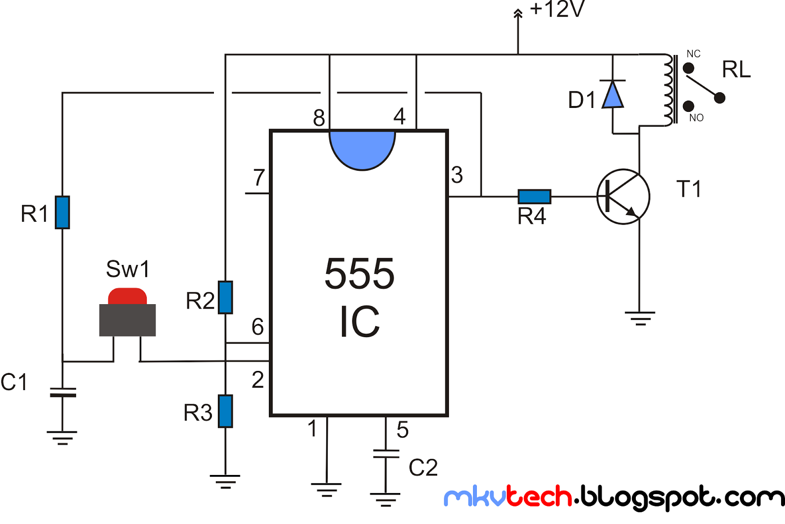Electronic Circuit Diagram Of Clap Switch