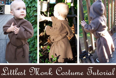 baby monk outfit