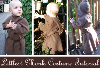 baby monk outfit