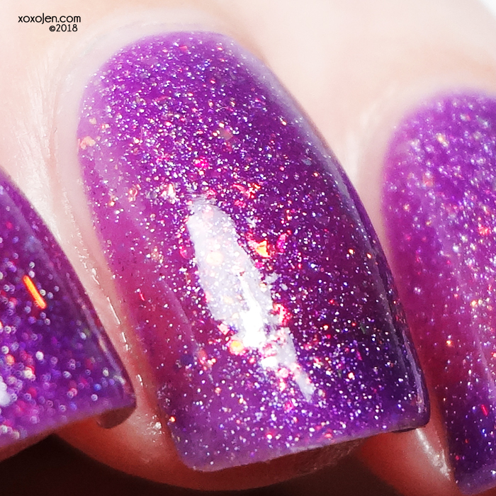 xoxoJen's swatch of Ethereal Lacquer We're All Mad Here