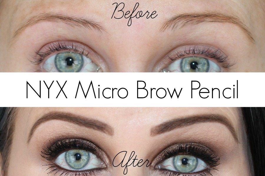 NYX Micro Brow Pencil Review and Photos Pink Paradise Beauty