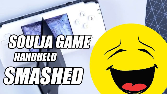 SouljaGame Handheld By Soulja Boy Smashed To Pieces By A YouTuber!