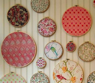 Crear y hacer manualidades de cuadros con retales de tela