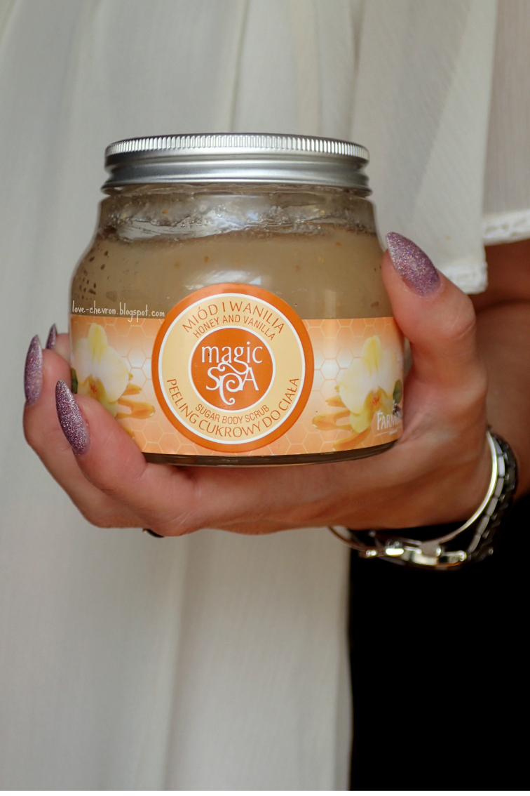 peeling cukrowy do ciała miód i wanilia, Farmona Magic Spa Farmona Magic Spa miód i wanilia