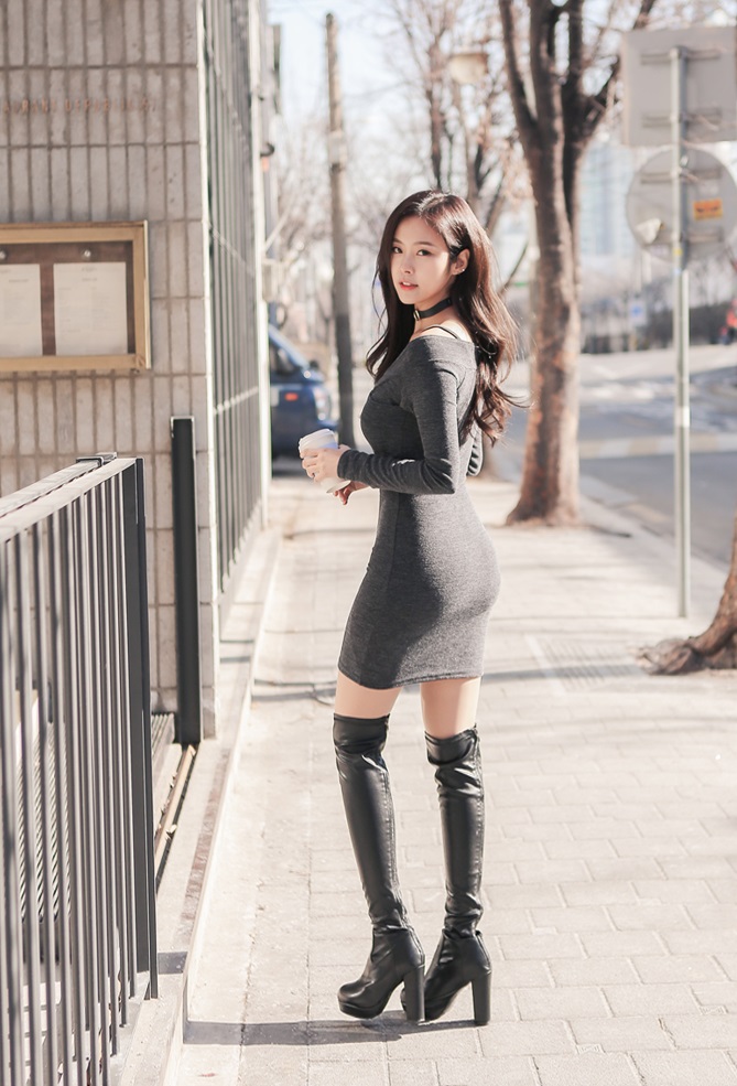 Korean Model Kim Joo Hee on Magazine Jan 2017