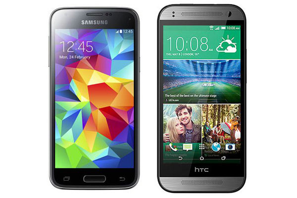 Samsung Galaxy S5 mini vs HTC One mini 2 Samsung Galaxy S5 mini vs HTC One mini 2