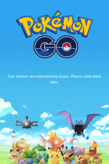 Pokemon go failed to get player information from server error message