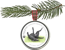 Holiday Ornament - Dog Grass