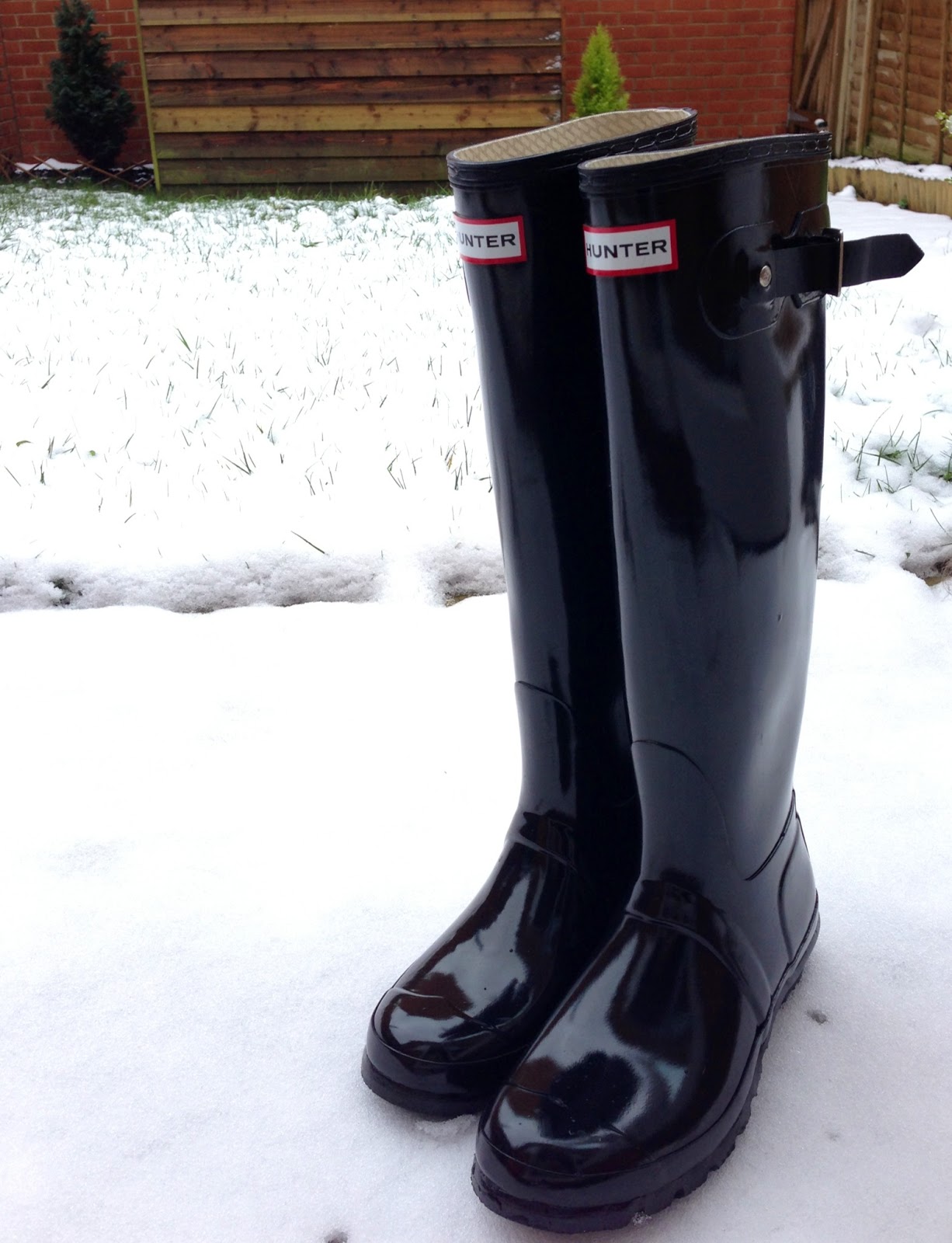 Snow + New (Hunter) Boots | Alex Gladwin Blog