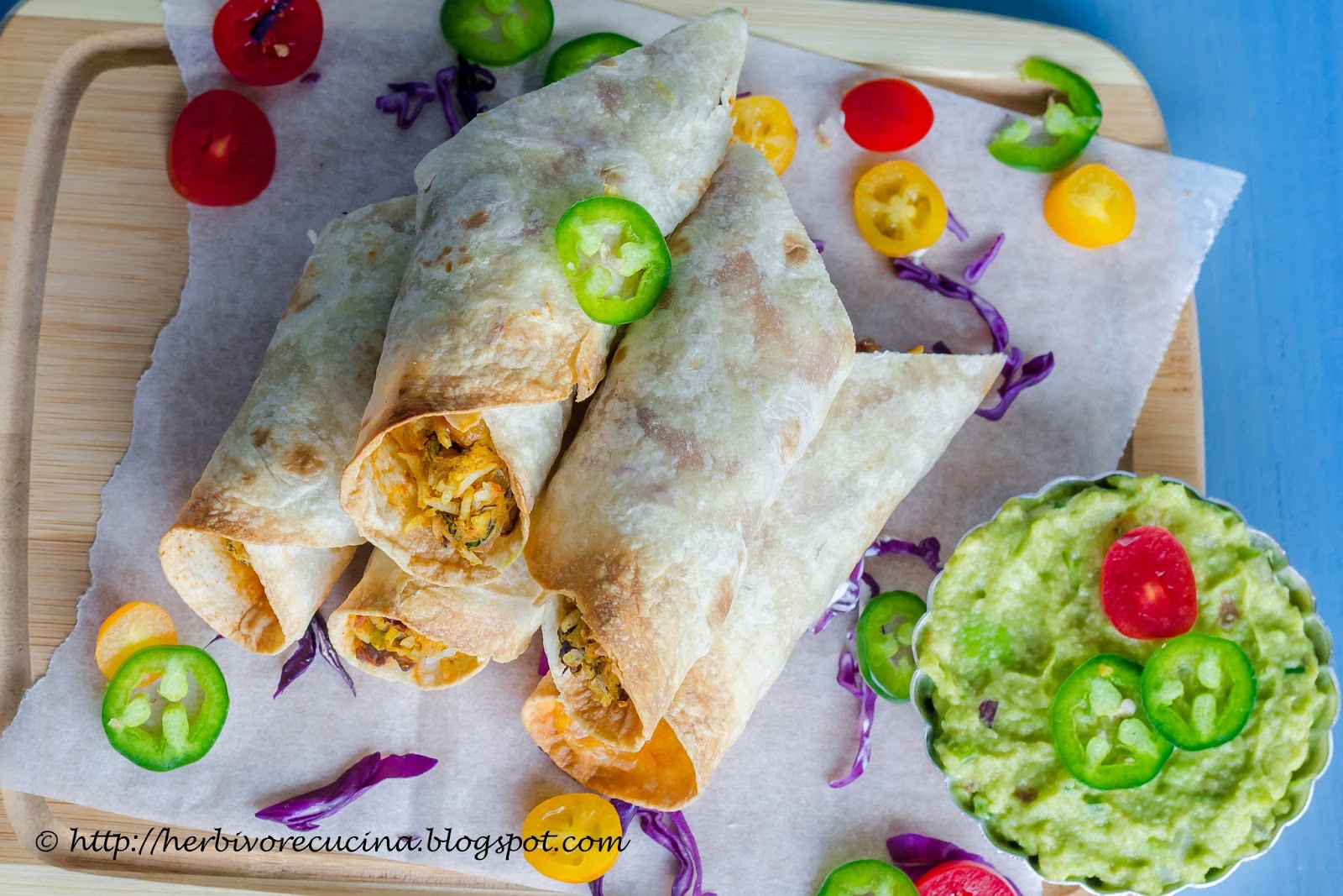 Herbivore Cucina Black Bean and Rice Taquitos