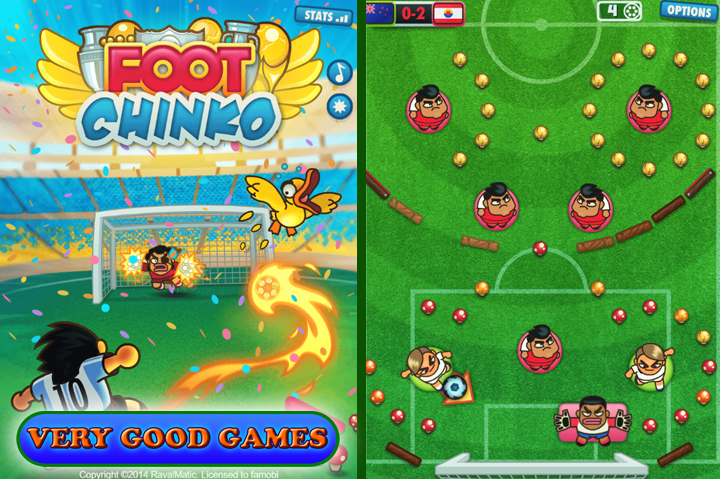 Foot Chinko game screenshots