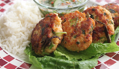 Thai Fish Cakes with Cucumber Dipping Sauce