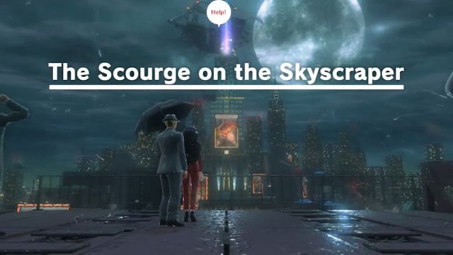 The Scourge on the Skyscraper Super Mario Odyssey The Scourge on the Skyscraper New Donk City night nighttime