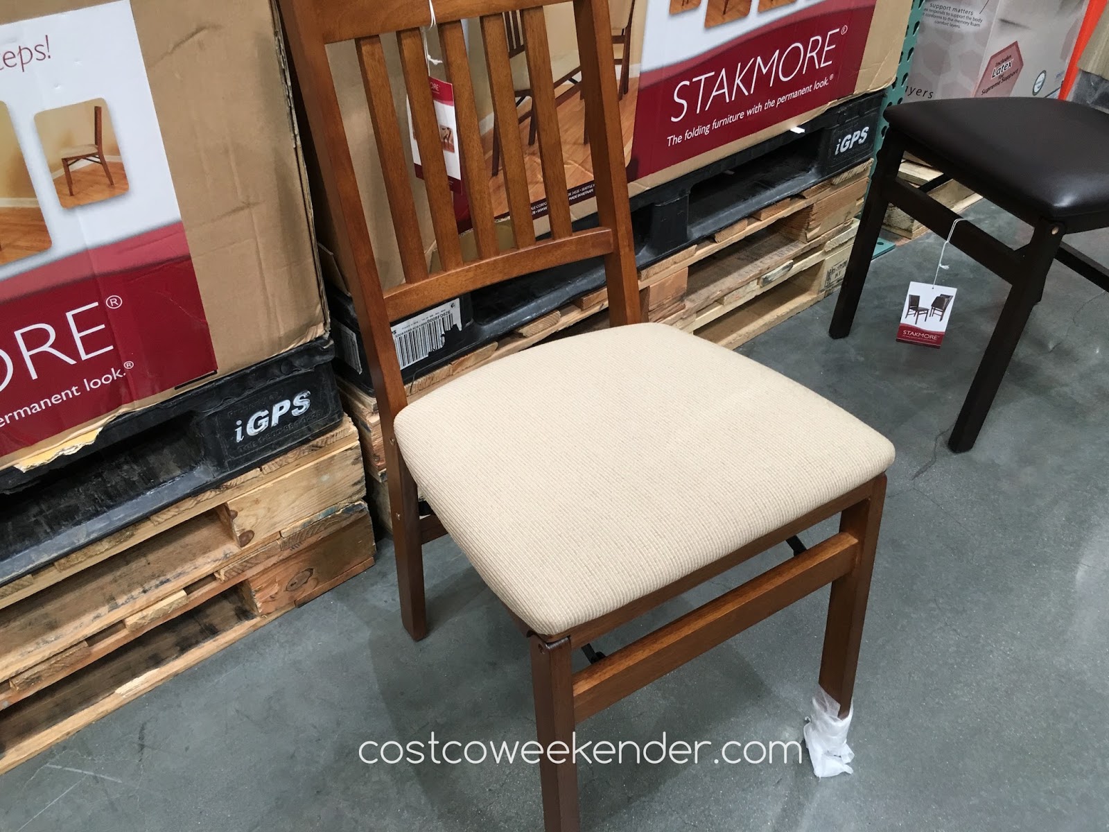 Stakmore Wood Folding Chair Costco 899431 