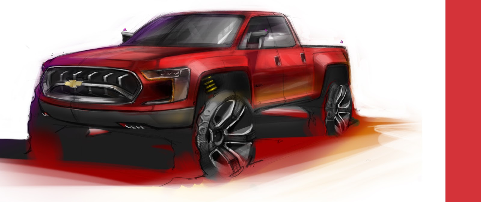 CCS Viscom 4 : Chevy Truck Renders