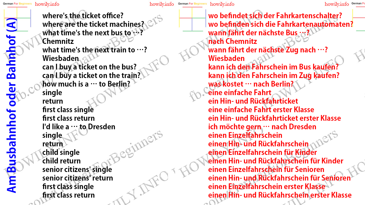 Am Busbahnhof oder Bahnhof Am Busbahnhof oder Bahnhof