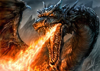 Espeluznante dragón. Espeluznante dragón.