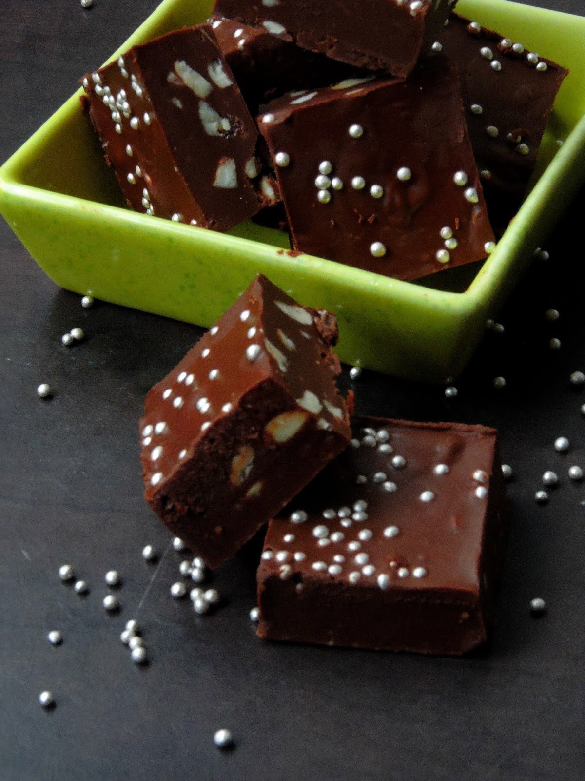 Cashew Dark Chocolate Fudge Cook N Click
