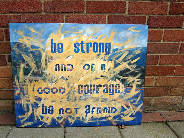 quotes on canvas art
